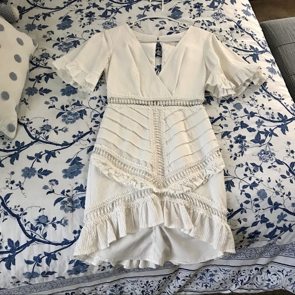 Gorgeous White Linen Dress